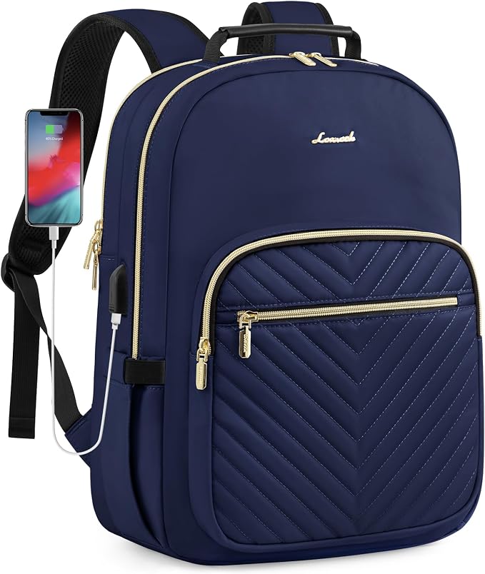 LOVEVOOK Laptop Backpack Purse for Women, Work Business Travel Computer Bags by LOVEVOOK