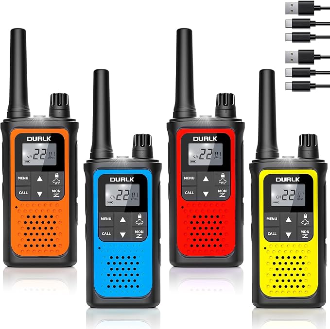 Walkie Talkies for Adults Long Range by DURLK