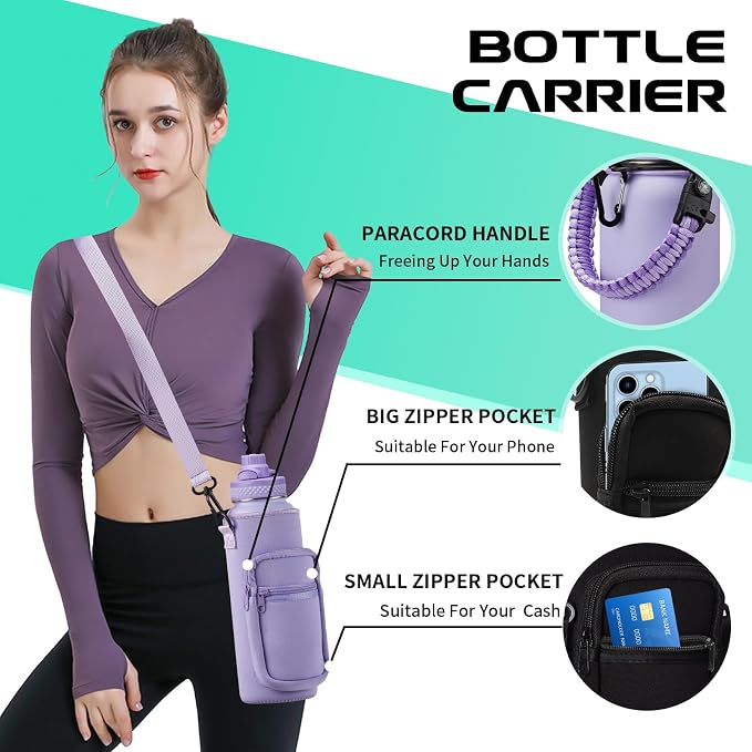 40 oz Water Bottle with Straw - Image 7