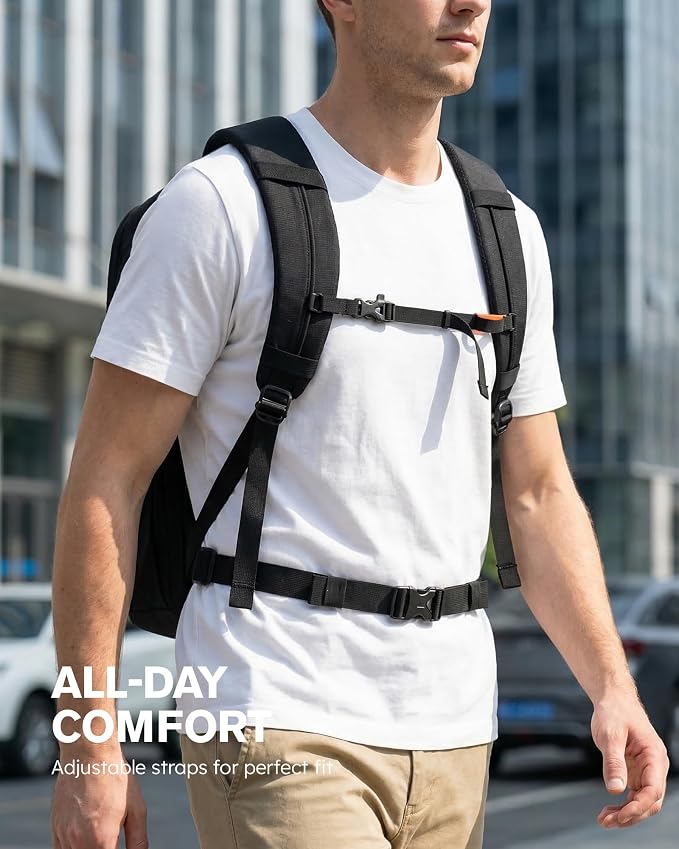 Tolaccea Travel Laptop Backpack 32L, TSA Friendly Flight Approved Computer Work - Image 6
