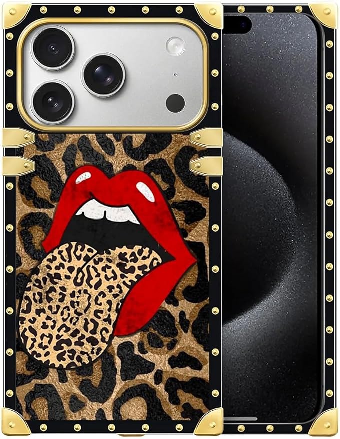for iPhone 17 Pro Max Case Luxury Golden Decoration by Unknown