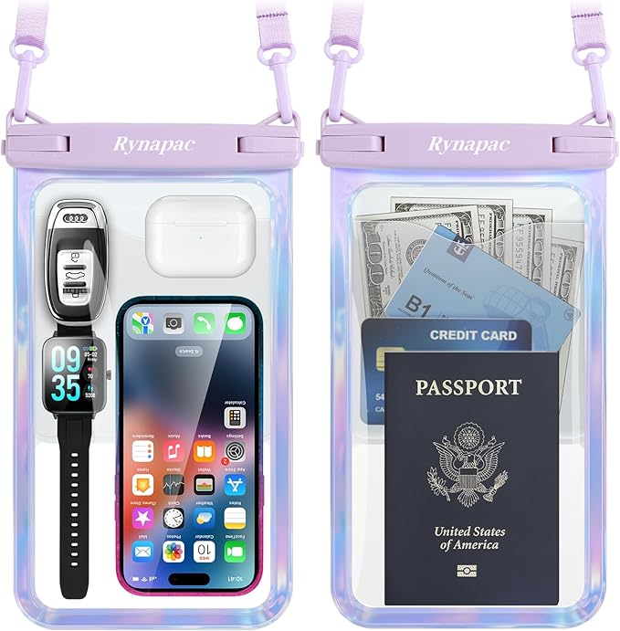Rynapac [Up to 10" Large Waterproof Phone Pouch by Rynapac