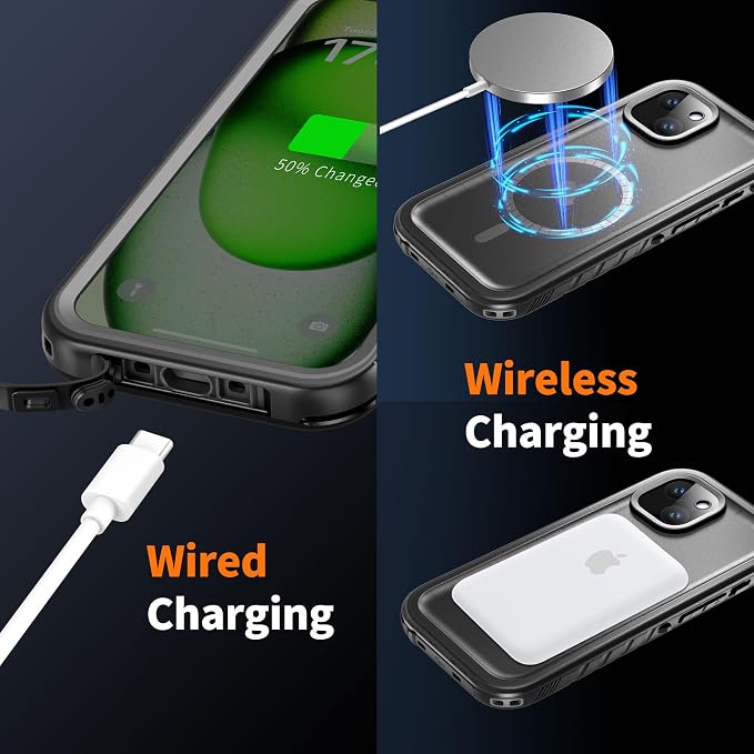 Cozycase for iPhone 15 Plus Waterproof Shockproof Dustproof Case - Image 6