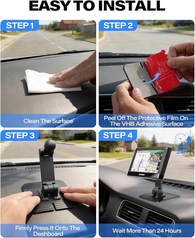 1Zero Adhesive GPS Mount Holder - Image 6