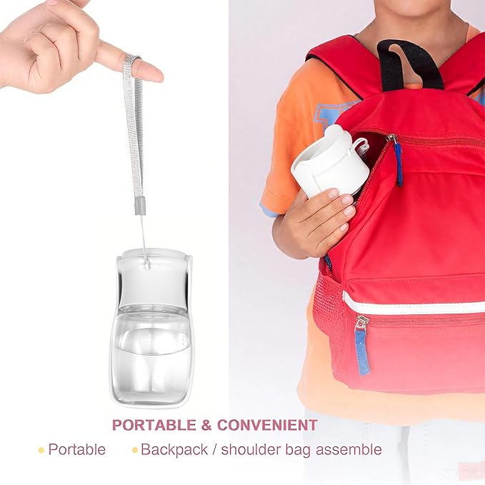 Portable Dog Water Bottle, Foldable Dog Water Bottle Leak Proof Dispenser - Image 5