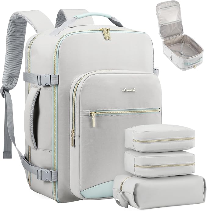 LOVEVOOK Travel Backpack for Women & Men 40L, Airline Approved Carry On by LOVEVOOK