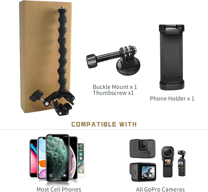 Gooseneck Phone Clamp Mount - Image 4