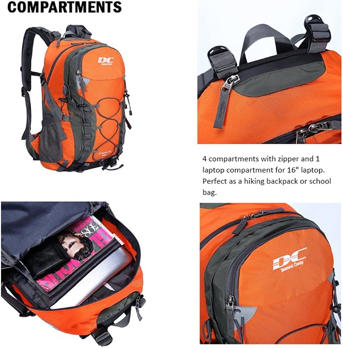 Diamond Candy Waterproof Hiking Backpack - Image 4