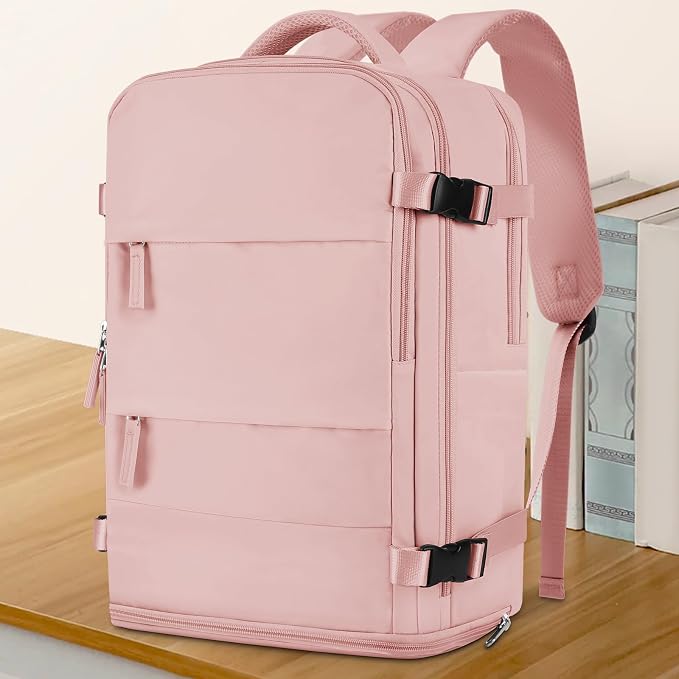coowoz Large Travel Backpack For Women Men, Carry On Backpack Flight Approved - Image 2