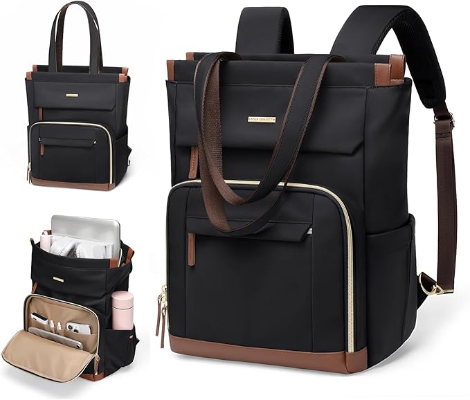 Convertible Daypack Laptop Backpack by GOLFQUALITY