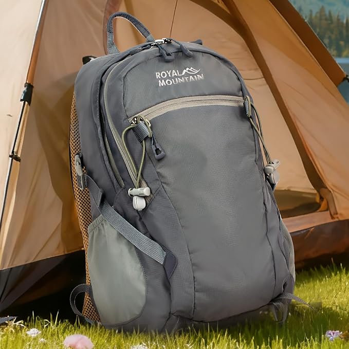 Hiking Backpack With Rain-cover, 30L Travel Backpacks - Image 7