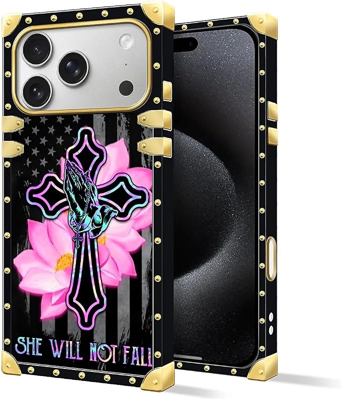 for iPhone 17 Pro Max Case Luxury Golden Decoration - Image 2