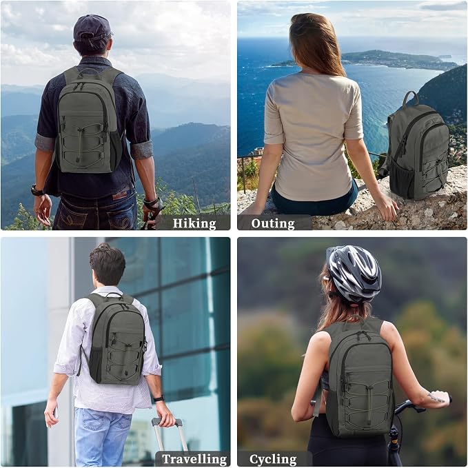 ZOMFELT Hiking Backpack for Women Men, 15L Lightweight Packable Backpacks for - Image 5