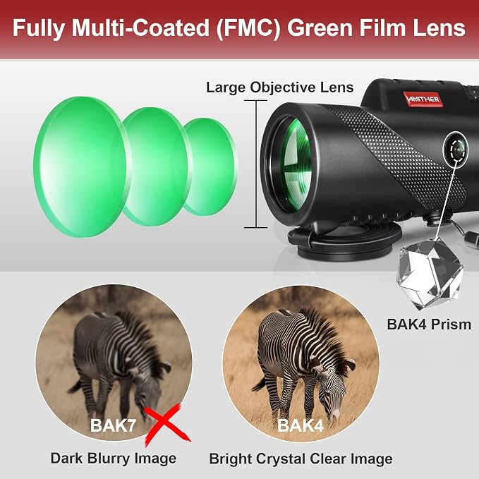 80x100 Monocular Telescope for Smartphones - Image 3