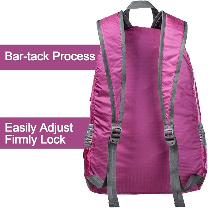G4Free 20L Lightweight Packable Backpack Travel Hiking Daypack Foldable Backpack - Image 3