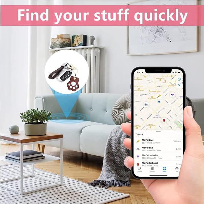 Leather Keychain Holder Case Compatible - Image 5