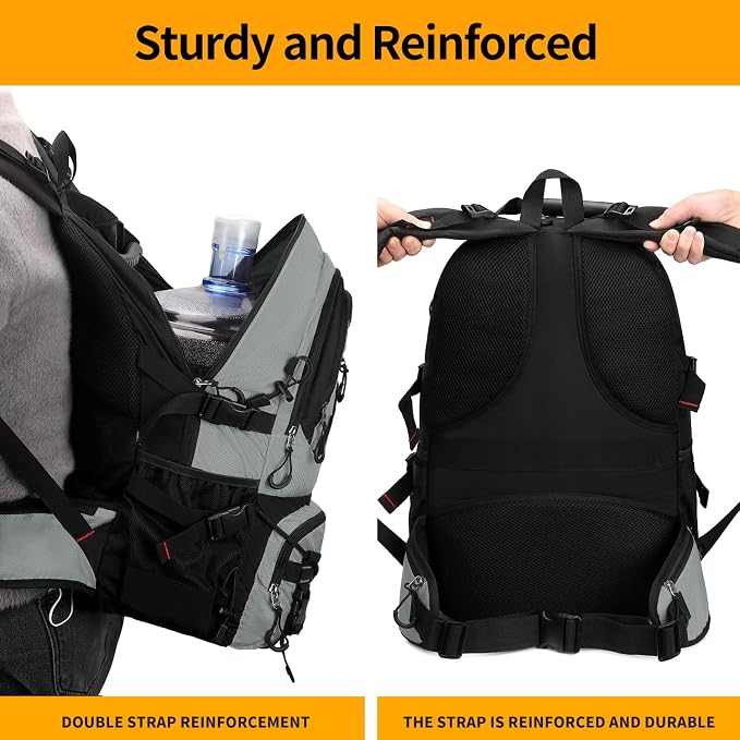 Nerlion 40L Hiking Backpack Travel Backpack - Image 6