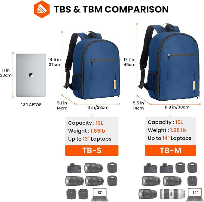 TARION Camera Bag Backpack for Photographers: Photography Camera Backpack - Image 7