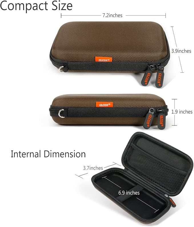 GLCON Electronic Case Travel Cord Organizer Shockproof EVA Hard Carrying Case - Image 5