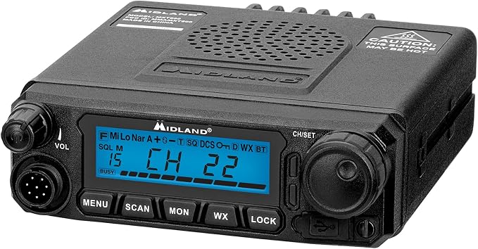 Midland MXT500 50-Watt GMRS Mobile Radio - Image 8