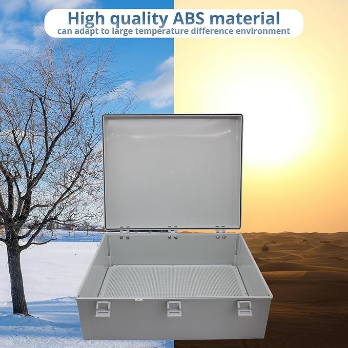 MAKERELE Large Junction Box Waterproof Plastic IP67 Vented Outdoor Enclosure - Image 5