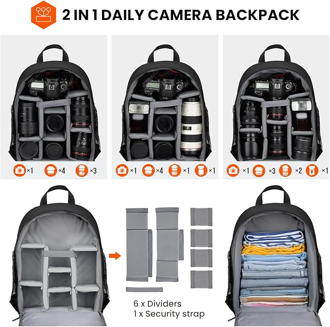TARION Camera Backpack Bag Small - Image 3