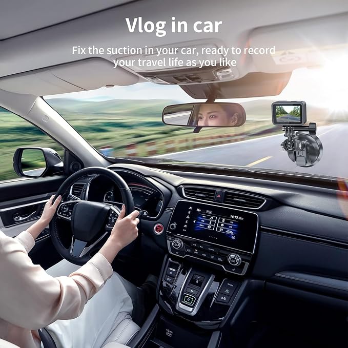 TELESIN Suction Cup Car Mount - Image 5