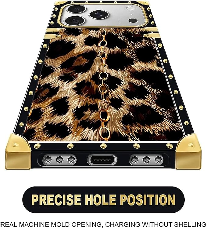 for iPhone 17 Pro Max Case Luxury Golden Decoration - Image 5