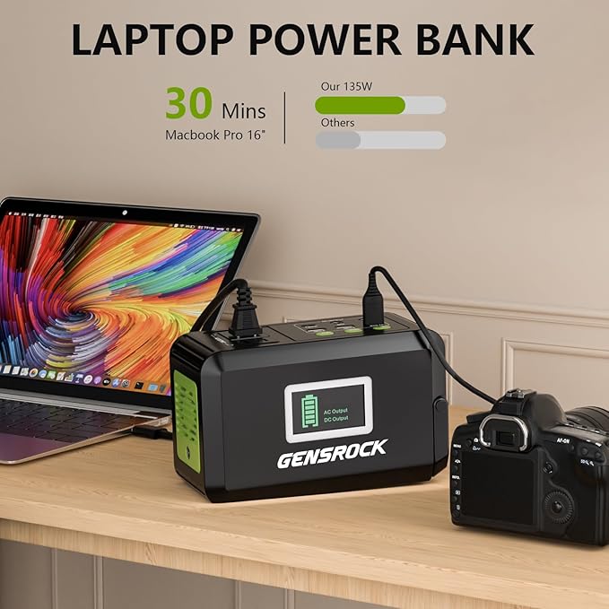 GENSROCK Portable Power Bank, 000mAh Portable Laptop Charger - Image 5