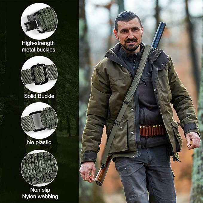 VVAAGG Two-Point Paracord Rifle Sling - Image 3