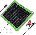 ECO-WORTHY Upgrade 7.5W Solar Car Battery Charger Maintainer 12V Waterproof by ECO-WORTHY