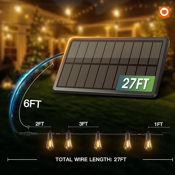 addlon 33FT Solar String Lights - Image 6