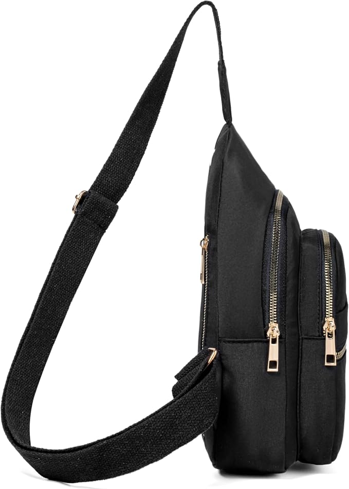 Banelu Small Crossbody Sling Bag Sling Backpack, Chest Bag Daypack Cross Body - Image 3