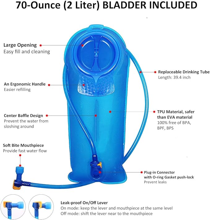 Unigear Hydration Pack Backpack - Image 4