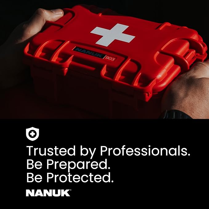 NANUK 903 Waterproof First Aid Box Empty - Image 7