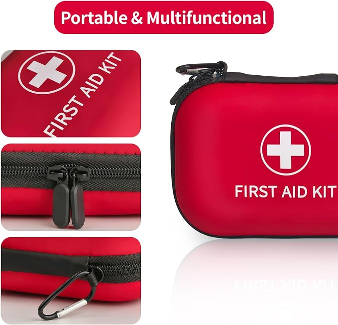 Prelady 138 Pcs Mini First Aid Kit Travel Size, TSA Approved Small First Aid Kit - Image 9