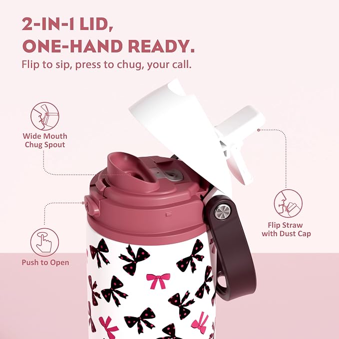 POWCAN 24 oz Insulated Water Bottle - Image 2