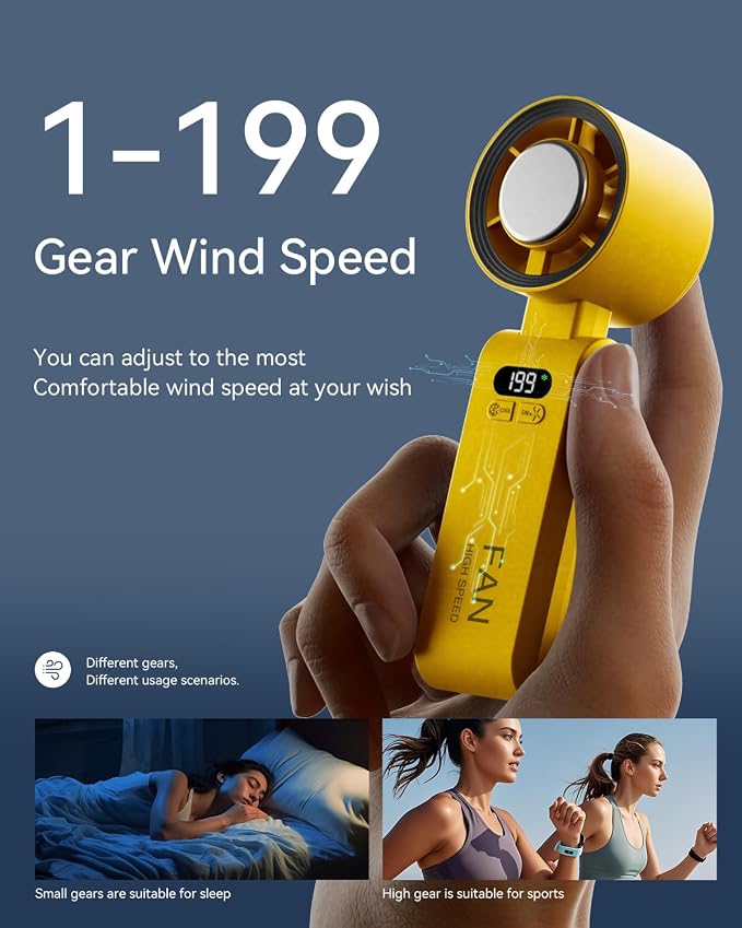 Kimguard Handheld Portable Turbo Fan - Image 3