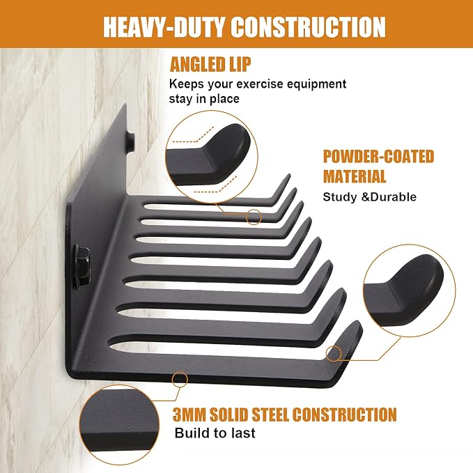 Multi-Purpose Storage Rack Resistance Bands Rack Gym Storage Rack Fitness Bands - Image 5