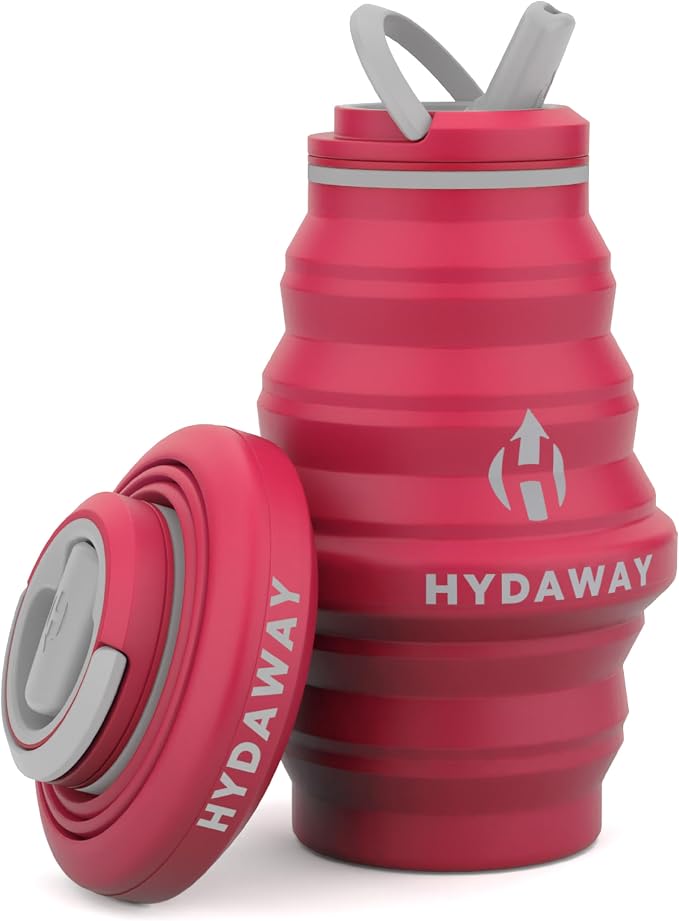 HYDAWAY 17oz Collapsible Water Bottle by HYDAWAY
