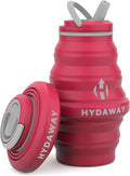 HYDAWAY 17oz Collapsible Water Bottle by HYDAWAY