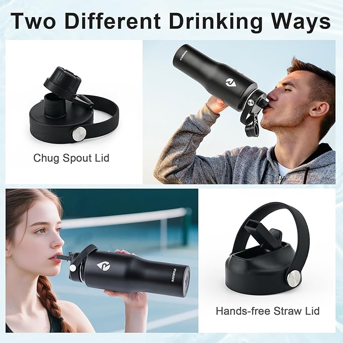RAYMYLO 32 oz Insulated Water Bottle - Image 4