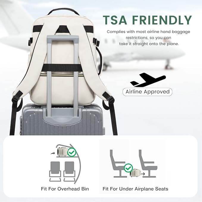 LOVEVOOK 40L Large Travel Backpack - Image 4