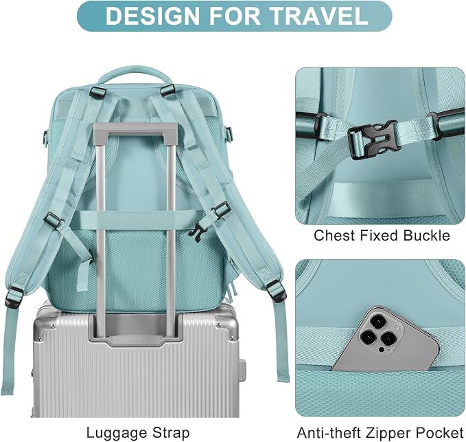 Large Travel Backpack Carry on Flight Approved Mochila De Viaje Carry on - Image 7