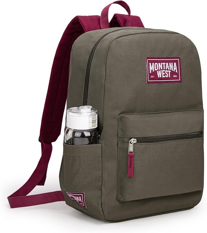 Montana West Backpack for Women Men 2 PCS Lightweight College Bookbags Casual - Image 3
