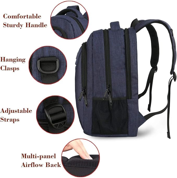 MATEIN Laptop Backpack, Slim Travel Backpack - Image 2