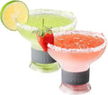 Frozen Margarita & Cocktail Chiller Glasses | Set of 2 | 12 OZ Unbreakable by Khen