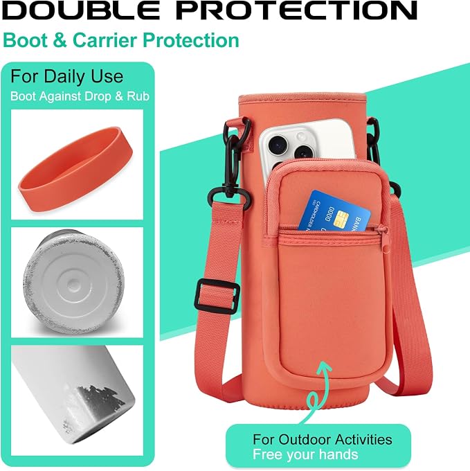32 oz Sports Water Bottle Insulated - Image 4