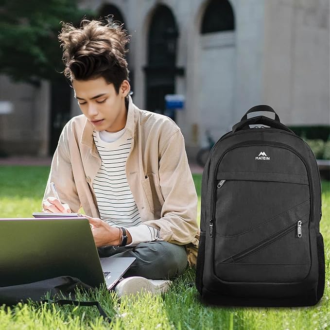 MATEIN 17 Inch Work Laptop Backpack, Large College Computer Bookbag - Image 6