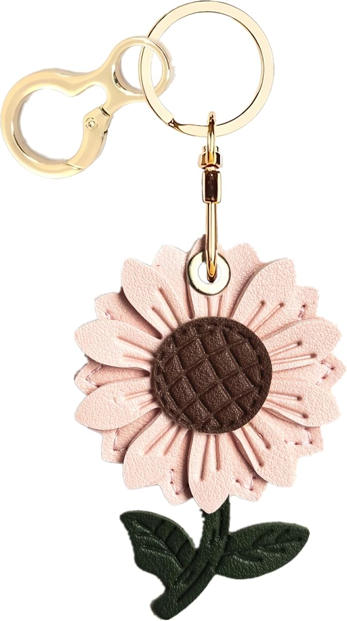 Leather Keychain Holder Case Compatible by ZOUITY